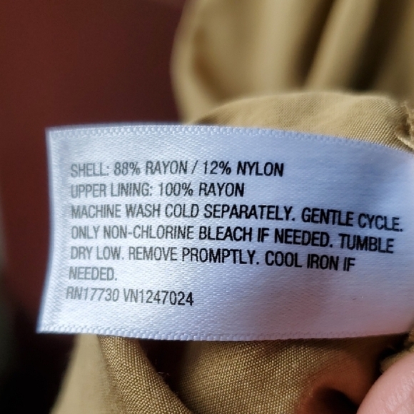 Target Tan Ruched Spaghetti Strap Maxi Dress - Picture 9 of 10